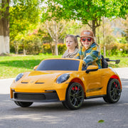 2026 Licensed 24V Porsche 911 GT3 Kids Ride On Car 2 Seater Upgraded 180W Silent Motors