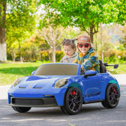 2026 Licensed 24V Porsche 911 GT3 Kids Ride On Car 2 Seater Upgraded 180W Silent Motors