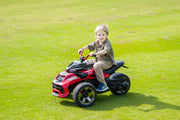 2026 Upgraded 24V Spider Bike Kids Ride On 2 Seater Electric Motorcycle with Exclusive Partner RC