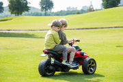 2026 Upgraded 24V Spider Bike Kids Ride On 2 Seater Electric Motorcycle with Exclusive Partner RC