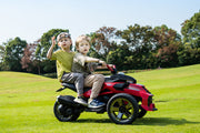2026 Upgraded 24V Spider Bike Kids Ride On 2 Seater Electric Motorcycle with Exclusive Partner RC