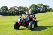 24V Storm UTV 2 Seater Ride On Cars, Rubber Tires, Leather Seat, With Remote Control