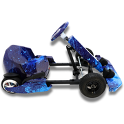 2026 Night Blue Go Kart 36V With Adjustable Seat Goes Up To 14 mph