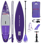 Aqua Marina Coral Touring iSUP - 3.5m/15cm with paddle and coil leash
