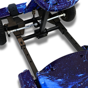 2026 Night Blue Go Kart 36V With Adjustable Seat Goes Up To 14 mph