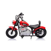2026 36V Chopper Style Ride On Motorcycle For Big Kids, Max Speed Up To 15 MPH
