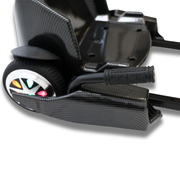 2026 Carbon Go Kart 36V With Adjustable Seat Goes Up To 14 mph