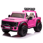 Licensed 2026 Ford F450 Custom Edition 24V Kids Ride-On Car Truck with Parental Remote
