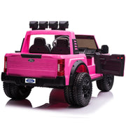 Licensed 2026 Ford F450 Custom Edition 24V Kids Ride-On Car Truck with Parental Remote