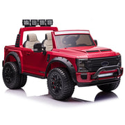 Licensed 2026 Ford F450 Custom Edition 24V Kids Ride-On Car Truck with Parental Remote