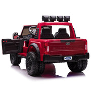 Licensed 2026 Ford F450 Custom Edition 24V Kids Ride-On Car Truck with Parental Remote