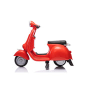 2026 Licensed 12V Vespa Kids Ride On Motorcycle
