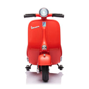 2026 Licensed 12V Vespa Kids Ride On Motorcycle