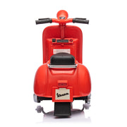 2026 Licensed 12V Vespa Kids Ride On Motorcycle