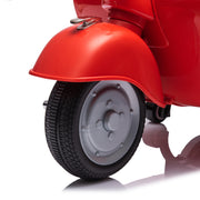 2026 Licensed 12V Vespa Kids Ride On Motorcycle
