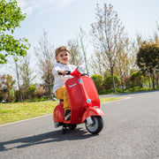 2026 Licensed 12V Vespa Kids Ride On Motorcycle