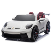 2026 Licensed 24V Porsche 911 GT3 Kids Ride On Car 2 Seater Upgraded 180W Silent Motors