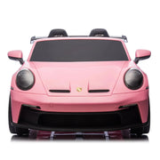 2026 Licensed 24V Porsche 911 GT3 Kids Ride On Car 2 Seater Upgraded 180W Silent Motors