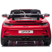 2026 Licensed 24V Porsche 911 GT3 Kids Ride On Car 2 Seater Upgraded 180W Silent Motors