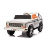 Licensed 1980 24V Ford 150 Retro 2 Seater Kids Ride on Truck, Leather Seat, Rubber Tires, with RC