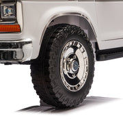Licensed 1980 24V Ford 150 Retro 2 Seater Kids Ride on Truck, Leather Seat, Rubber Tires, with RC