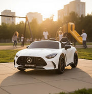 2027 Licensed 24V Mercedes AMG GT63 Kids Ride on car, Rubber Tires, Leather Seat, with RC
