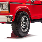 Licensed 1980 24V Ford 150 Retro 2 Seater Kids Ride on Truck, Leather Seat, with RC