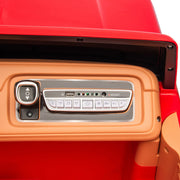 Licensed 1980 24V Ford 150 Retro 2 Seater Kids Ride on Truck, Leather Seat, with RC