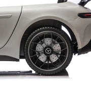 2027 Licensed 24V Mercedes AMG GT63 Kids Ride on car, Rubber Tires, Leather Seat, with RC