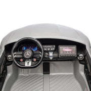 2027 Licensed 24V Mercedes AMG GT63 Kids Ride on car, Rubber Tires, Leather Seat, with RC