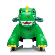 6V Ride-On Dinosaur with Interactive Smoke & Sound Effect