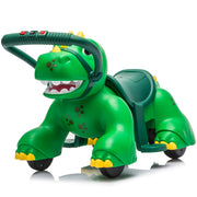 6V Ride-On Dinosaur with Interactive Smoke & Sound Effect
