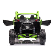 2025 Officially Licensed 2x24V LX Performance Can-Am Maverick 4WD Edition 2-Seater Pack Kids Ride on Buggy Eva Wheels Leather Seats RC