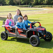 48V Beast XL Dune Buggy 4 Seater with Advanced Brushless Motor, Leather Seats, Rubber Air Tires