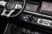 2026 Platinum XXL Mercedes G63 2x24V/4WD Kids Ride On Car with MP4, Rubber EVA Wheels & Leather Seats