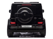 2026 Platinum XXL Mercedes G63 2x24V/4WD Kids Ride On Car with MP4, Rubber EVA Wheels & Leather Seats