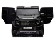 2026 Platinum XXL Mercedes G63 2x24V/4WD Kids Ride On Car with MP4, Rubber EVA Wheels & Leather Seats