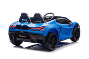 2026 Licensed 24V Lamborghini Revuelto Kids Ride on Car, Rubber Tires, Leather Seat With RC