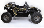2 Seats Kids XXL Edition 4X4 Dune Buggy 24V Ride On UTV With Foam Rubber Wheels and RC