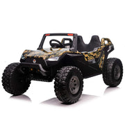 2 Seats Kids XXL Edition 4X4 Dune Buggy 24V Ride On UTV With Foam Rubber Wheels and RC