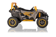 2026 Licensed XXL 24V Arctic Cat XX Wildcat Kids Ride On UTV, Rubber Foam Tires, Leather Seat