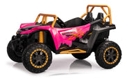 2026 Licensed XXL 24V Arctic Cat XX Wildcat Kids Ride On UTV, Rubber Foam Tires, Leather Seat