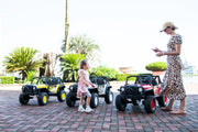 2025 24V Raider Jeep 2 Seater Wrangler Style 4x4 Kids Ride On Cars With Remote Control