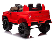 2026 Licensed 24V Chevrolet Silverado Kids Ride On 2 seater Truck, Leather Seat, Rubber Tires, with Remote Control