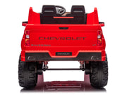 2026 Licensed 24V Chevrolet Silverado Kids Ride On 2 seater Truck, Leather Seat, Rubber Tires, with Remote Control