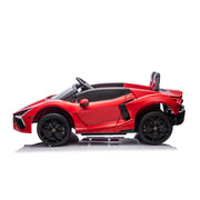 2026 Licensed 24V Lamborghini Revuelto Kids Ride on Car, Rubber Tires, Leather Seat With RC