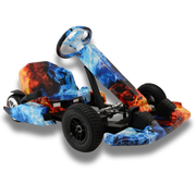 2026 Flame Go Kart 36V With Adjustable Seat Goes Up To 14 mph