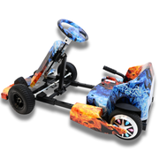 2026 Flame Go Kart 36V With Adjustable Seat Goes Up To 14 mph