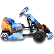 2026 Flame Go Kart 36V With Adjustable Seat Goes Up To 14 mph