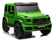 2026 Platinum XXL Mercedes G63 2x24V/4WD Kids Ride On Car with MP4, Rubber EVA Wheels & Leather Seats